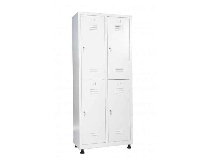 Метален шкаф за дрехи за 4-ма души